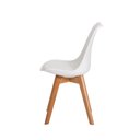 Ver imagem 3 de CADEIRA EAMES EIFFEL LEDA SAARINEN DESIGN BRANCO PARA MESA DE JANTAR SALA COZINHA