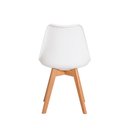 Ver imagem 4 de CADEIRA EAMES EIFFEL LEDA SAARINEN DESIGN BRANCO PARA MESA DE JANTAR SALA COZINHA