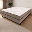 Ver imagem 2 de Cama Box Casal Molas Apolospuma Smartbox 138x188 Marrom Bege