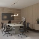 Ver imagem 6 de Cadeira Office Giratória Tokyo Diretor Pp Preta Braços Fixos - Fratini