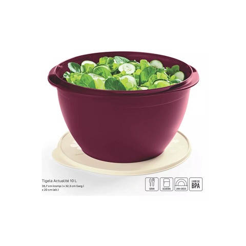 Tupperware Tijela Actualite Tampa Branca 10lts Tupperware Tijela Actualite Tampa Branca 10lts