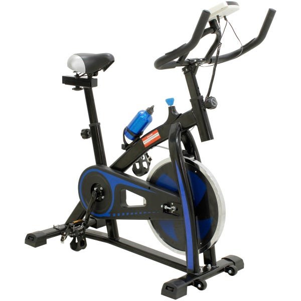 Bicicleta Ergométrica Spinning 8kg com Monitor - 1