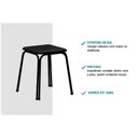 Ver imagem 3 de Kit 2 Banqueta de Cozinha 1748 4 Un Branco-courano Branco - Carraro