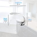 Ver imagem 2 de Torneira misturador Monocomando Banheiro Somma Casa Selene