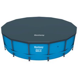 Piscina Estruturada 16.015l 4.57m x 1.22m + Filtro 3028 l/h + Lona + Escada - 110v - 2