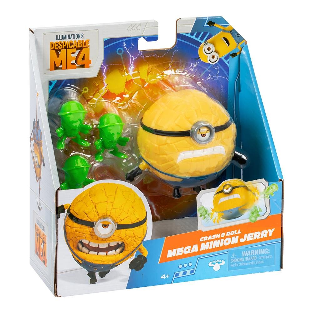 Figura Col 10cm Meu Malvado Favorito 4 Mega Minion Jerry - 4