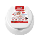 Ver imagem 2 de Assento Sanitário Elevado Com Tampa (7,5cm) - Mebuki