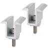 Fixador Grampo Intermediário Middle Clamp Linha C Placa Painel Solar Alumínio e Inox | Perfil Master - 1