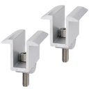 Ver imagem 1 de Fixador Grampo Intermediário Middle Clamp Linha C Placa Painel Solar Alumínio e Inox | Perfil Master