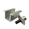 Fixador Grampo Intermediário Middle Clamp Linha C Placa Painel Solar Alumínio e Inox | Perfil Master - 5