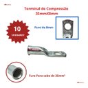 Ver imagem 5 de Terminal Compressão 35mm X M8 C/ 10 Peças