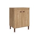 Ver imagem 6 de Gabinete de Cozinha Modulado C/ Tampo Torino C/ 2 Portas 70cm Mel - Movelbento