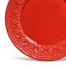Prato Raso Cerâmica Madeleine 6 peças Porto Brasil Vermelho - 4