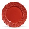Prato Raso Cerâmica Madeleine 6 peças Porto Brasil Vermelho - 1