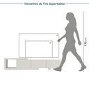Ver imagem 6 de Rack Extensível para TV até 50 Polegadas 195cm Aruá CabeCasa MadeiraOriginals