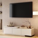 Ver imagem 1 de Rack Extensível para TV até 50 Polegadas 195cm Aruá CabeCasa MadeiraOriginals