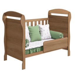 Berço Mini Cama Infantil Danny Mezzo Fosco Quarto de Bebê - Reller Móveis - 3