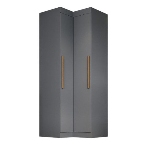 Guarda Roupas Modulado Closet de Canto 2 Portas Madrid Maxel