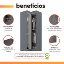 Ver mais imagens de Guarda Roupas Modulado Closet de Canto 2 Portas Madrid Maxel