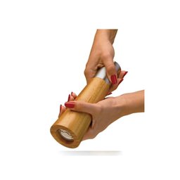 Moedor de SAL Grosso e Pimenta em Bambu e INOX WELF - 3