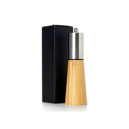 Moedor de SAL Grosso e Pimenta em Bambu e INOX WELF - 4