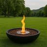 Lareira Ecológica Externa Álcool Queimador Inox 304 - 75 Cm - Porak - 4