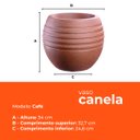 Ver imagem 3 de Vaso Canela Café 34 Terrano