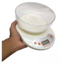 Ver imagem 4 de Balança para Cozinha Digital com Cuba Acrilico 5kg de Alta Precisao