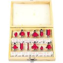 Ver imagem 4 de Tupia Laminadora 440w - 60hz - 220v + Jogo de Fresas para Tupia 12 Peças