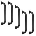 Ver imagem 1 de Alça de Apoio Aço Inox Barra 60cm Kit 5 Unidades Idoso Cadeirante Banheiro Box Suporte Parede Acessi