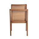 Ver imagem 7 de Kit 8 Cadeiras Decorativa Sala de Jantar Luxo Livia Facto Branco - Mozzelar