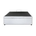 Ver imagem 1 de Cama Box Baú Casal Branco Sintético Premium