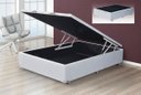 Ver imagem 4 de Cama Box Baú Casal Branco Sintético Premium