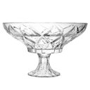 Ver imagem 2 de Centro de Mesa com Pé Deli Diamond 32x20 cm Cristal Lyor