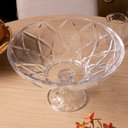 Ver imagem 3 de Centro de Mesa com Pé Deli Diamond 32x20 cm Cristal Lyor