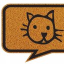 Ver imagem 2 de Tapete Capacho Vinil Kapazi Gato Miau no Formato 70 X 30 Cm.