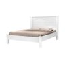 Cama Lio Casal 100% Mdf com Estrado em Madeira Cor Branco Ja - 2