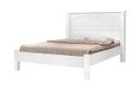Ver imagem 2 de Cama Lio Casal 100% Mdf com Estrado em Madeira Cor Branco Ja