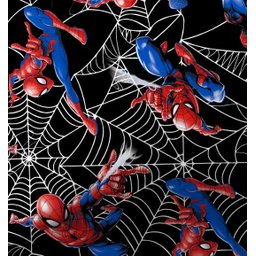 Jogo de Lençol Solteiro Marvel Homem Aranha 2 Peças - Teia Preta - 2