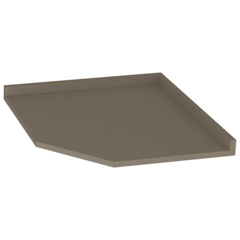 Tampo P/ Balcão Cozinha Canto Oblíquo Connect 78,5cm Duna - Henn