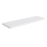 Kit 2 Prateleiras Reta Para Decoração em MDF Branco - 2