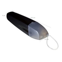 Saboneteira Bolsa Mala Viagem Estojo Porta Escovas Creme Dental Preto - 4