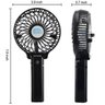 Kit com 4 Mini Ventilador Portátil Dobrável Recarregável Mesa - 4