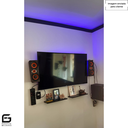 Ver imagem 5 de Moldura Guarnição Rodameio Eva Autocolante Marte 7cmx5mm 10 Metros - Preto