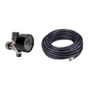 Ver imagem 1 de Válvula De Ajuste Ar + Mangueira P Compressor 5/16 X 15 Mt