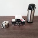 Ver imagem 2 de Suporte Porta Sachês Açúcar Mexedor Adoçante Chás Organizador para Mesa do Café Preto
