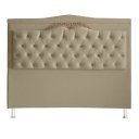 Ver imagem 1 de Cabeceira de Cama Box Madri Casal King 195 Cm Suede Bege Eli Móveis e Decoração