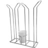 Suporte Copo Descartável 50 80ml e 180 200ml Porta Copos Colheres Cafe Organizador Branco - 7