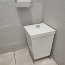 Ver imagem 3 de Lixeira Para Banheiro Plástica 6,5l Cesto De Lixo Com Tampa Branca