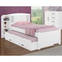 Ver imagem 1 de Cama Solteiro com Box Milênio Plus 100% Mdf - Branco
